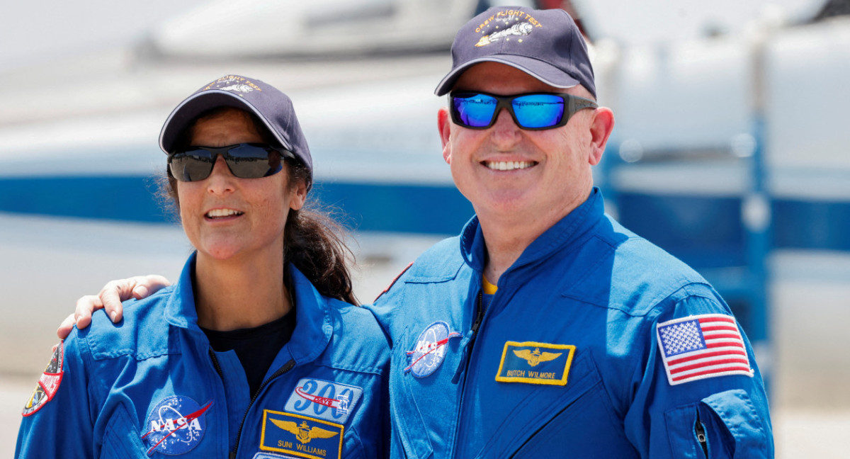 Astronautas de la NASA. Foto: Reuters.