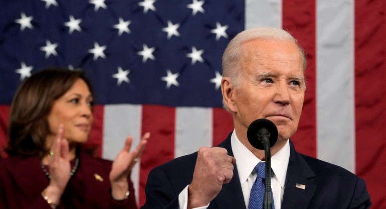 Joe Biden y Kamala Harris. Foto: Reuters.