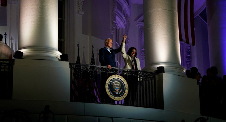 Joe Biden y Kamala Harris. Foto: Reuters