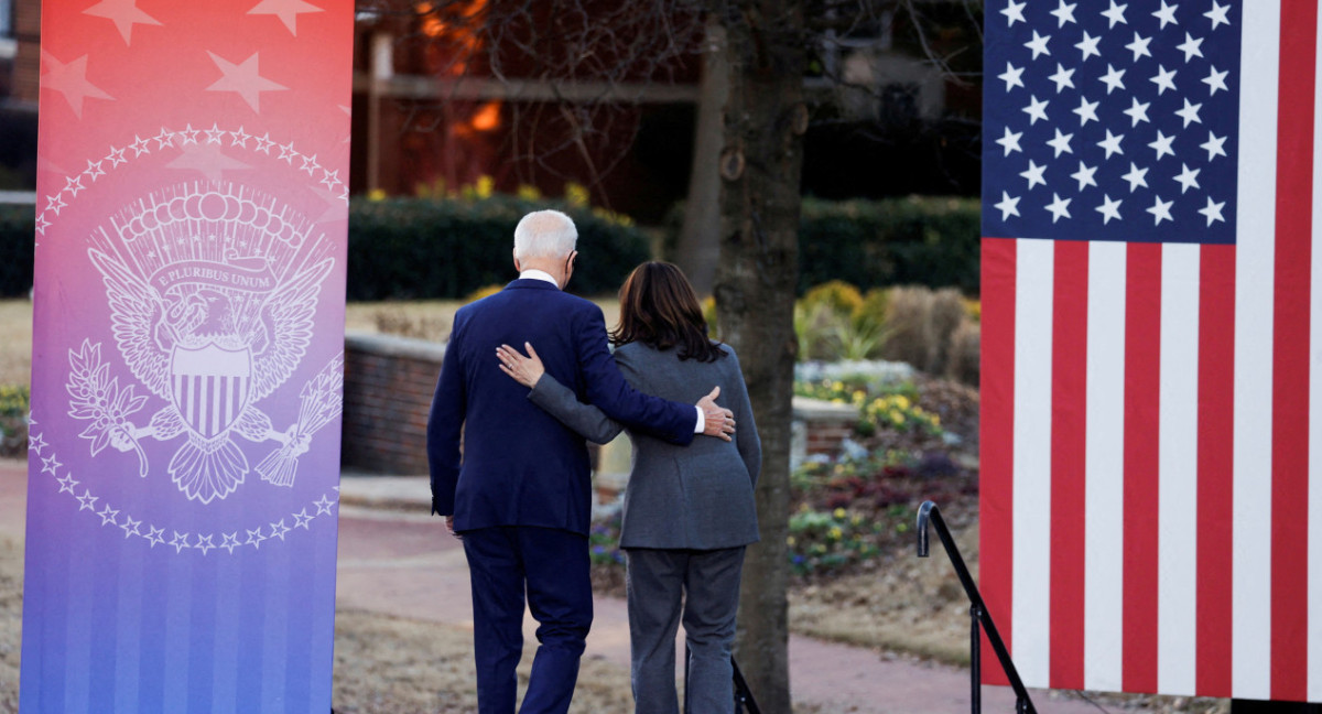 Joe Biden y Kamala Harris. Foto: Reuters.