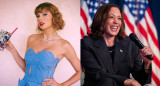 Taylor Swift, Kamala Harris. Foto: Instagram.