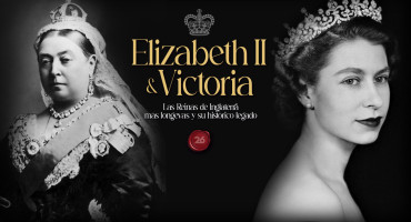 Elizabeth II y Victoria: las reinas de Inglaterra más longevas y su histórico legado. Foto: 26 Historia / Canal 26.