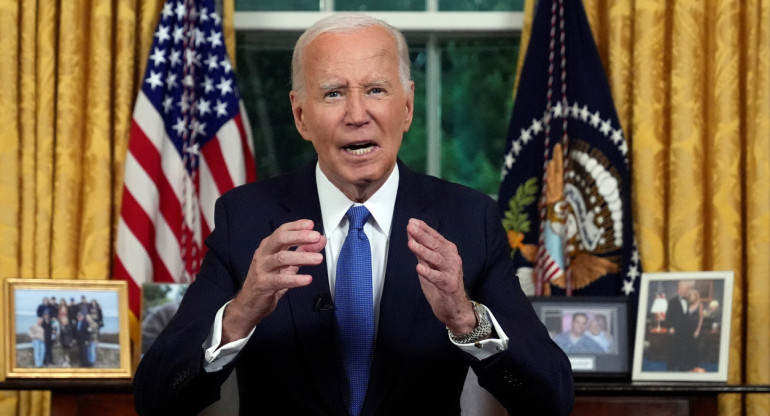 Joe Biden, EEUU. Foto: Reuters