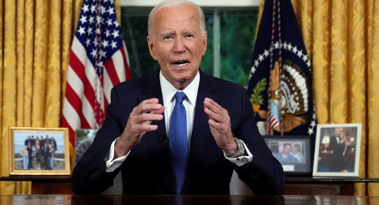 Joe Biden, EEUU. Foto: Reuters