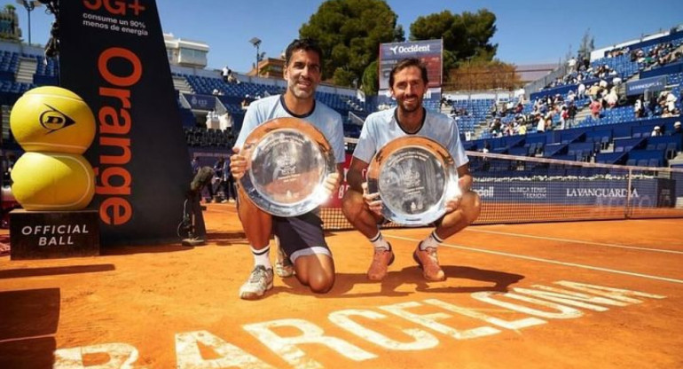 Máximo González y Andrés Molteni. Foto: Instagram