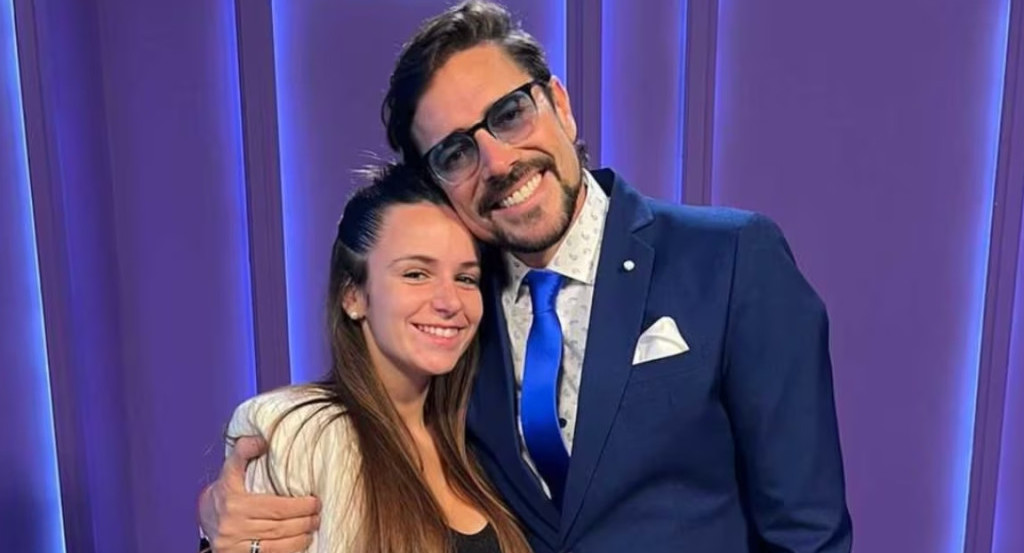 Matías Alé y su novia Martina. Fuente: Instagram