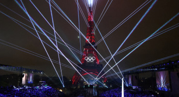 Ceremonia de apertura de los Juegos Olímpicos. Foto Reuters