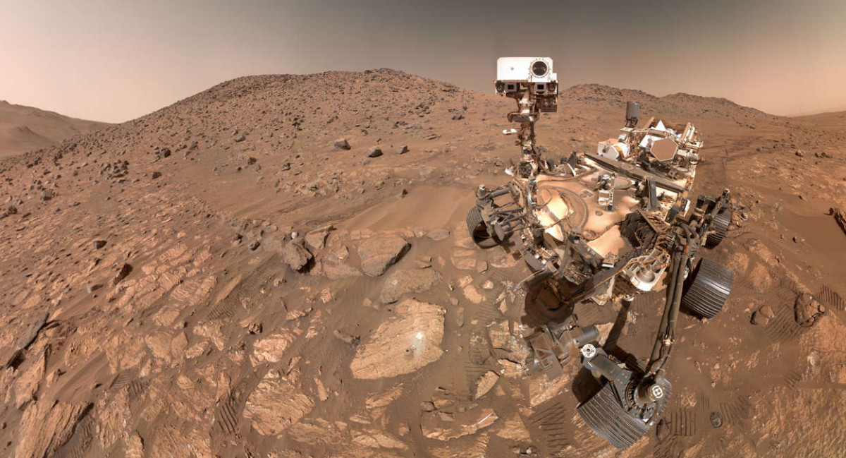 El rover Perseverance de la NASA en Marte. Foto: NASA