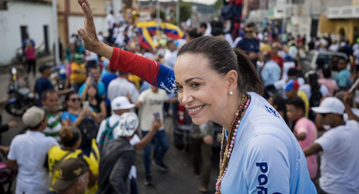 María Corina Machado. Foto: EFE.