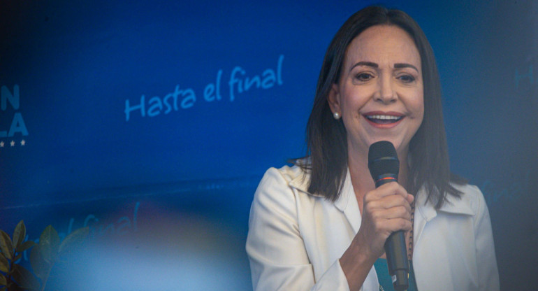 María Corina Machado. Foto: EFE.