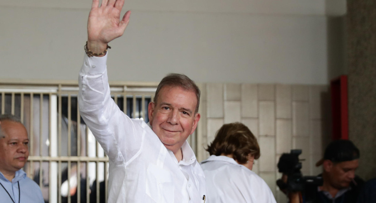 Edmundo González Urrutia, candidato presidencial de Venezuela. Foto: EFE.