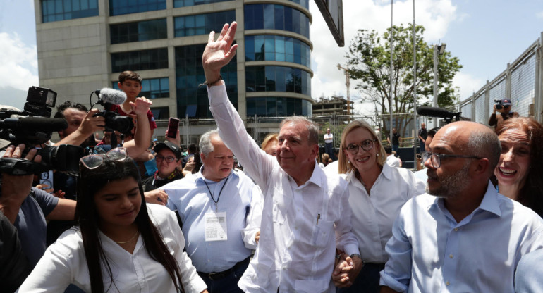 Edmundo González Urrutia, candidato presidencial de Venezuela. Foto: EFE.