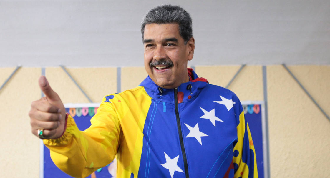 Nicolás Maduro, consiguió su segunda reelección. Foto: Reuters.