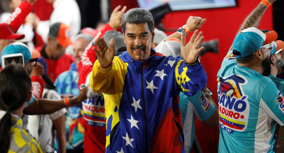 Nicolás Maduro fue reelecto en Venezuela. Foto: Reuters