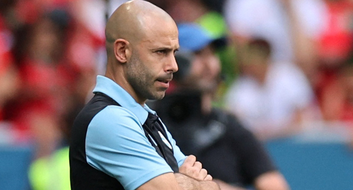 Javier Mascherano, entrenador de la Selección en los JJOO. Foto: Reuters.