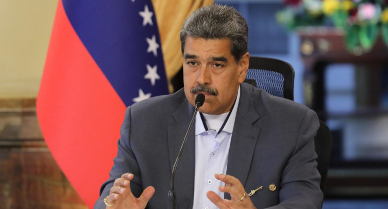 Nicolás Maduro, presidente de Venezuela. Foto: EFE.