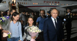 Vladimir Putin recibió en Moscú a los presos del intercambio con Occidente. Foto: EFE.