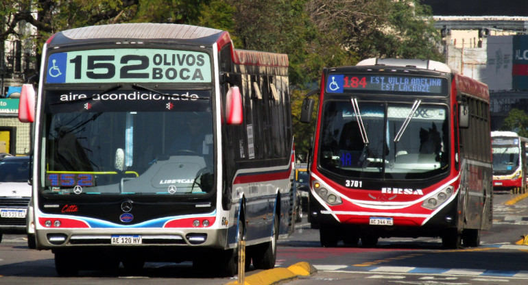 Colectivos. Foto: X