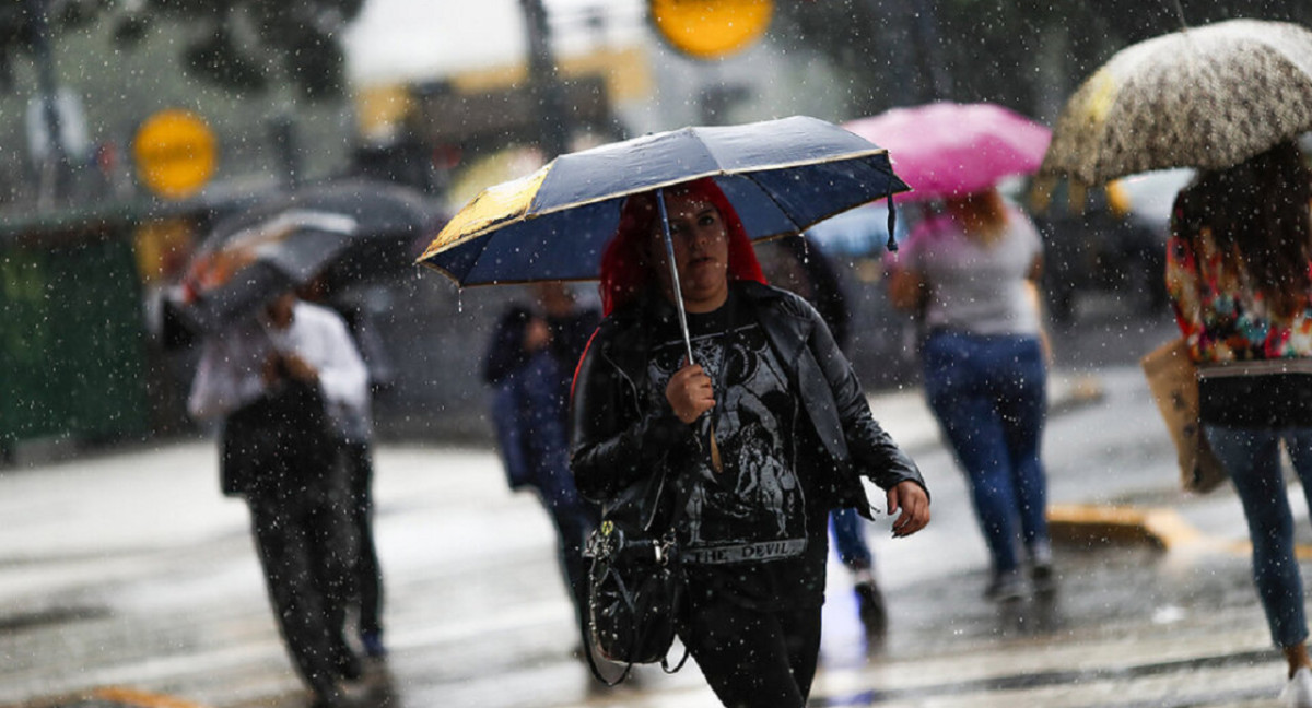 Lluvias en Buenos Aires. Foto: EFE