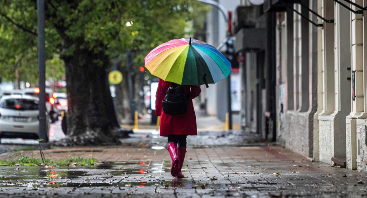 Lluvias en Buenos Aires. Foto: EFE