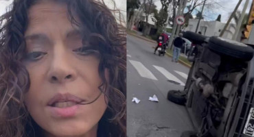 Patricia Sosa sufrió un accidente vehicular. Foto: Instagram @patriciasosaoficial