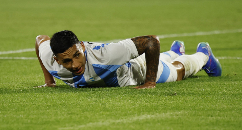 Equi Fernández formó parte de la Selección argentina Sub 23. Foto: Reuters.