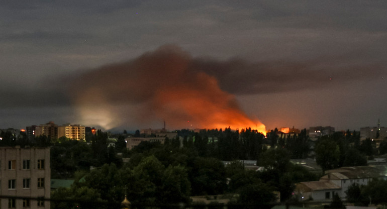 Ataque de Rusia contra Ucrania. Foto: Reuters.