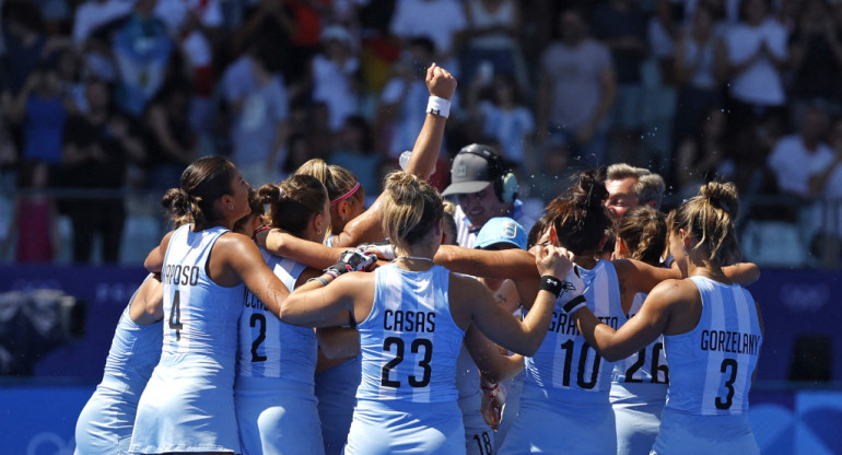 Las Leonas enfrentarán a Países Bajos en las semifinales. Foto: Reuters.