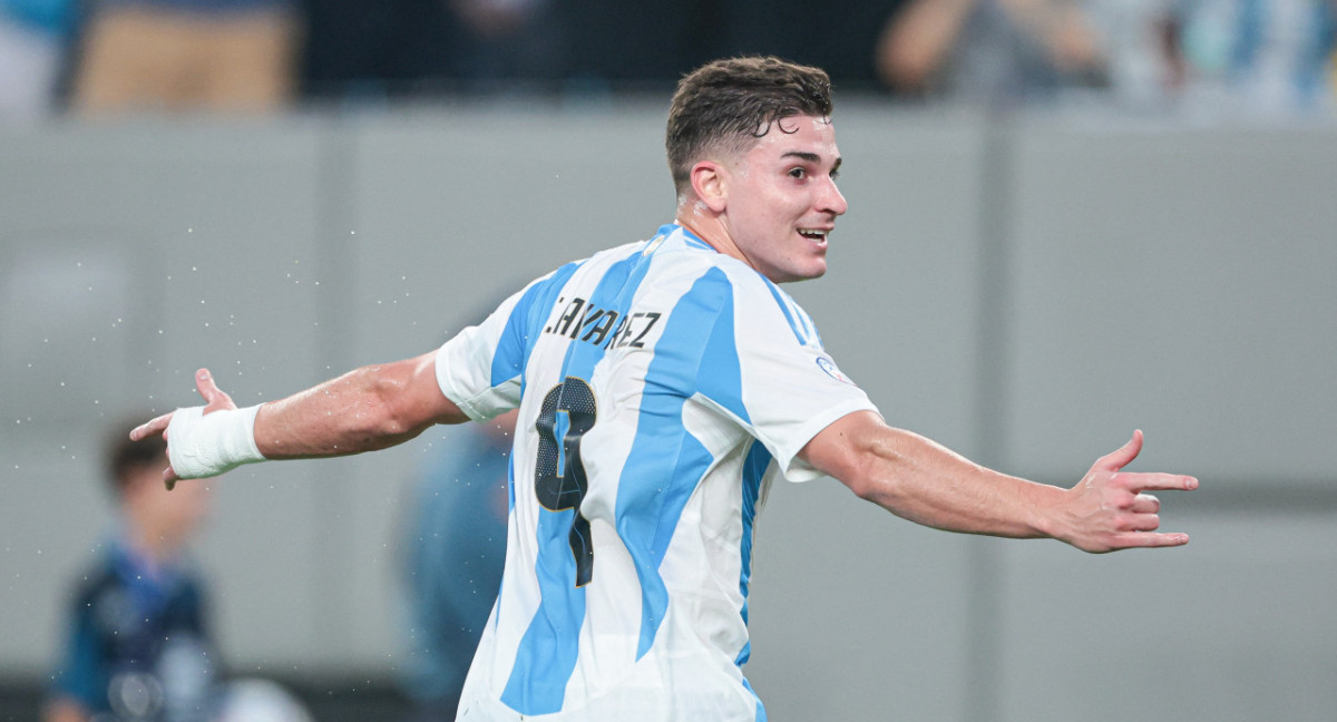 Julián Álvarez es nuevo jugador del Atlético de Madrid. Foto: Reuters.