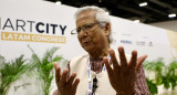 Muhammad Yunus, nuevo jefe de Gobierno interino de Bangladesh. Foto: EFE.