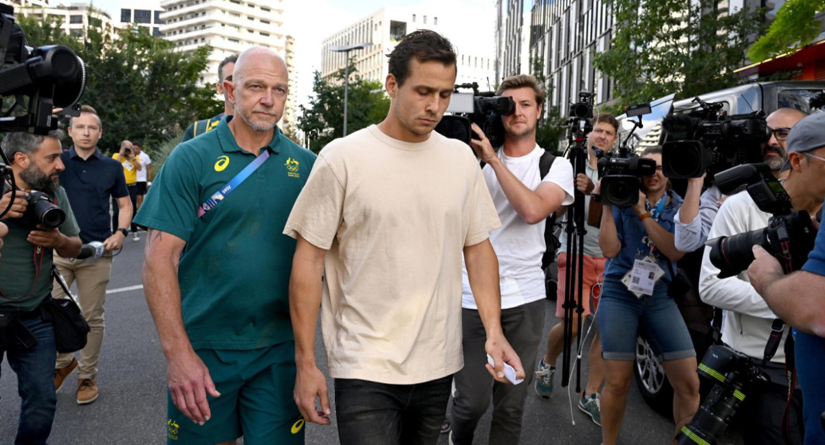 Tom Craig, el jugador de la selección de hockey de Australia detenido. Foto: EFE.