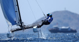 Mateo Majdalani y Eugenia Bosco; Juegos Olímpicos de París 2024. Foto: Reuters.