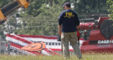 Agente del FBI en el predio del atentado a Trump. Foto: Reuters