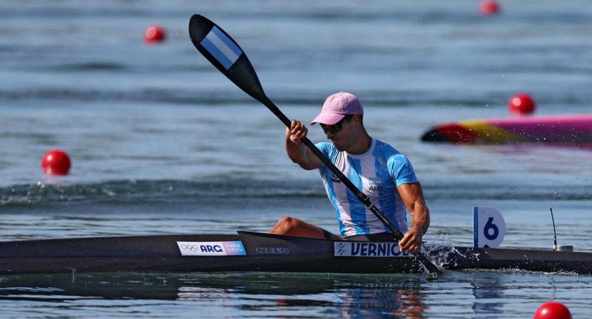 Agustin Vernice, Juegos Olímpicos de París 2024. Foto: Reuters.