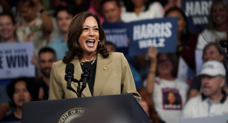 Kamala Harris. Foto: Reuters.