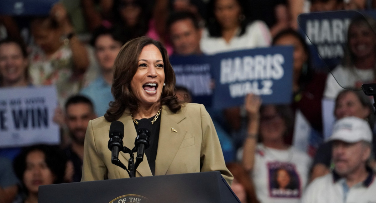 Kamala Harris. Foto: Reuters.