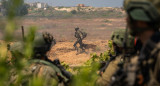 Soldados israelíes en la Franja de Gaza; guerra Israel-Hamás: Foto: X @idfonline