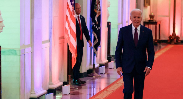 Joe Biden, presidente de Estados Unidos. Foto: Reuters.