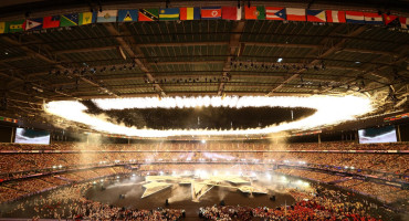 Ceremonia de clausura de los Juegos Olímpicos. Foto Reuters