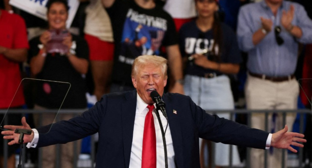 El candidato presidencial republicano, Donald Trump. Foto: Reuters.