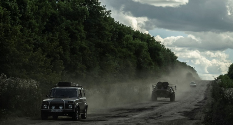 Kursk, frontera entre Rusia y Ucrania. Foto: Reuters.