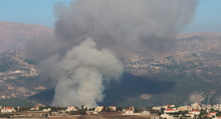 Frontera entre Israel y el Líbano. Foto: Reuters.