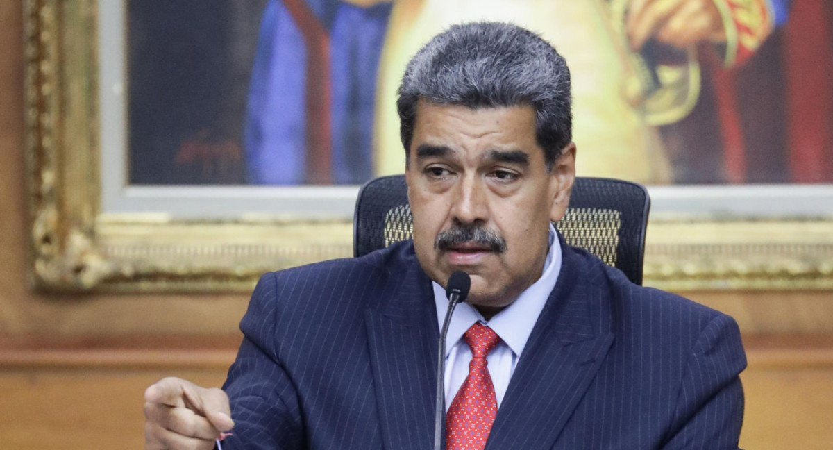 Nicolás Maduro, presidente de Venezuela. Foto: EFE.