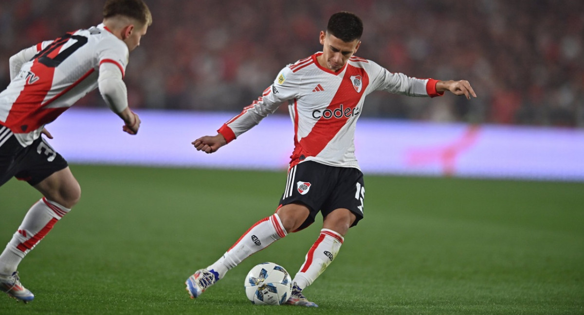 Claudio Echeverri; River Plate. Foto: X @RiverPlate.