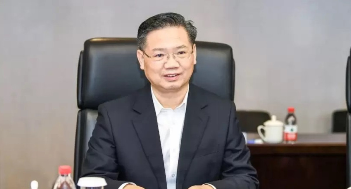 Hu Wangming, presidente de China Baowu Steel Group.