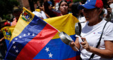 Marcha en Venezuela contra los resultados de las elecciones presidenciales. Foto: REUTERS.