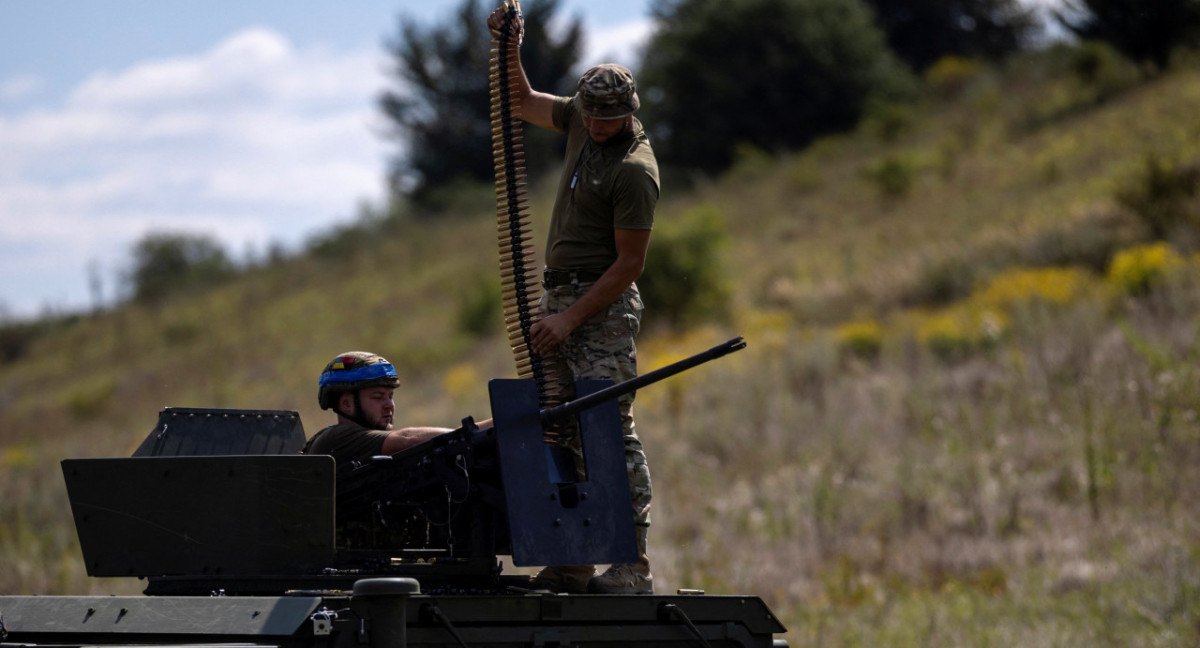 Soldados ucranianos en Kursk. Foto: Reuters