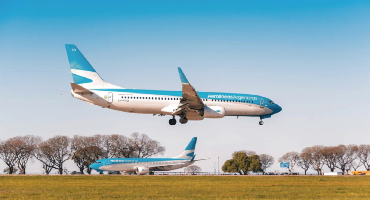 Aerolíneas Argentinas. Foto: NA