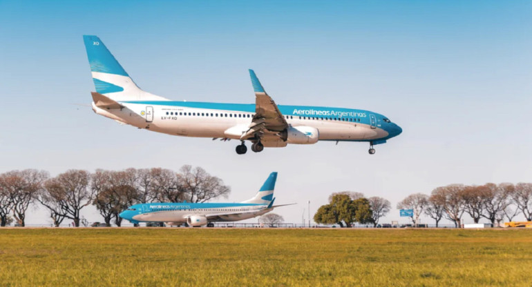 Aerolíneas Argentinas. Foto: NA