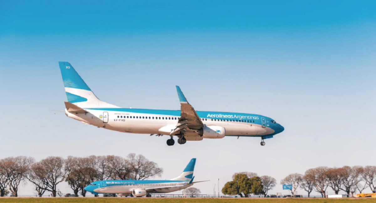 Aerolíneas Argentinas. Foto: NA